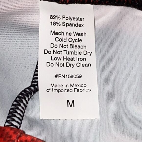 Fierce Pulse CALL ME SANTA CHRISTMAS YOGA LEGGINGS Size Medium - Picture 7 of 11